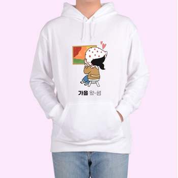 후드티 전색상 가을맞이 가을왔썸 디자인티셔츠