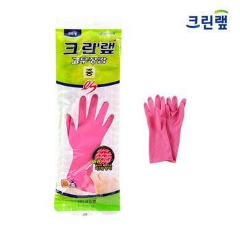 크린랩 ES고무장갑 중_100켤레