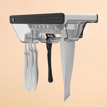 유토렉스 자바스 무선 칫솔살균기 URT-141CHW 빌트인 살균 테스트완...