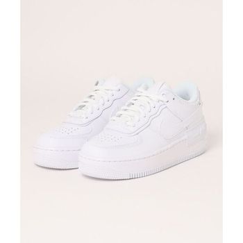 [해외] 우먼 나이키 에어포스 1 쉐도우 CI0919-100 - 화이트 11044240