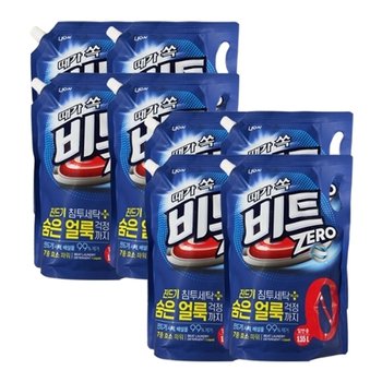비트제로 액체세제 일반용 리필 1.55L 2입 x4