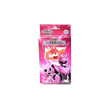 (삼지애니메이션) 최강전사 미니특공대 카드게임 핑크