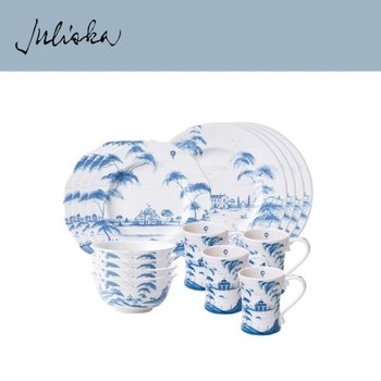 [해외] 줄리스카 컨트리 이스테이트 Country Estate 16pc Setting - Delft Blue (1set / 16pc)