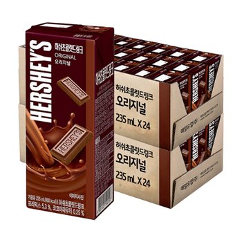허쉬 초콜릿 드링크 오리지널 235ml X 48팩