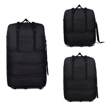 확장백 검정색 짐보관 검정색 확장 스토리지백 큰가방 이민가방 이민가방캐리어