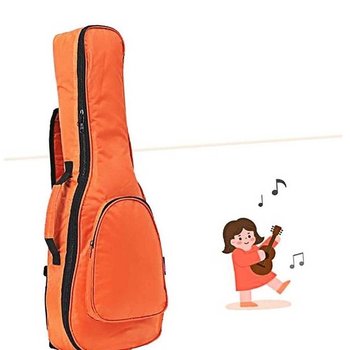콘서트 우쿨렐레 케이스 오렌지 스트랩 보호케이스 (WFG13SP)