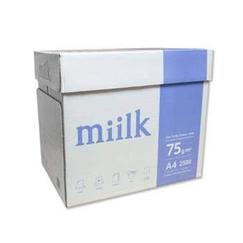 [삼성전자][오늘출발] 한국제지 MIILK 밀크 A4용지 75g 2500매 1박스 SGM1