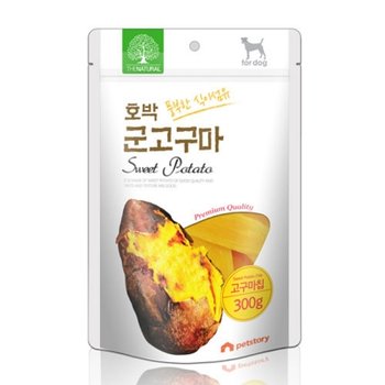 더내추럴 호박 군고구마 - 칩 300g