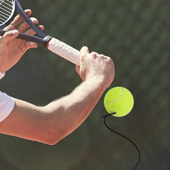 테니스 리턴볼 연습용 반환공 2개