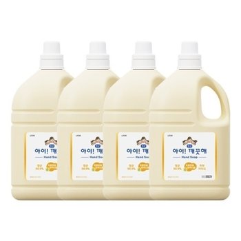 아이깨끗해 핸드워시 순향 대용량 리필 4.5L x 4개