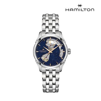 [신세계백화점][공식]  재즈마스터 오픈하트 미드나잇 블루 36mm 브레이슬릿 H32215142