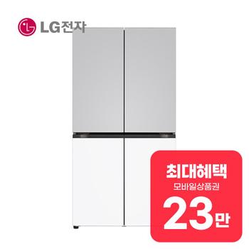 LG전자 디오스 매직스페이스 4도어 냉장고 870L T875MRH111 렌탈 60개월 월 82900원