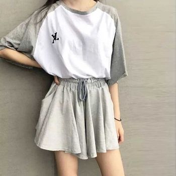 여성 여름 치마바지 캐주얼 바캉스 휴가 데일리 스타일링 하의