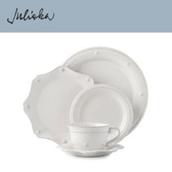 [해외] 줄리스카 베리앤뜨레드 Berry and Thread Classic 5pc Setting - Whitewash (1set / 5pc)