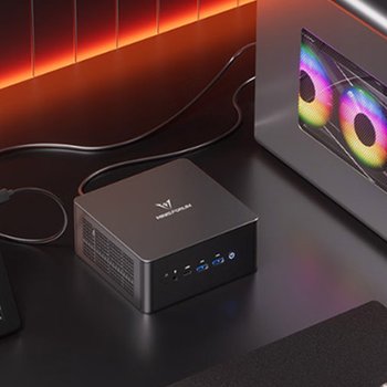 [해외] MINISFORUM UM880Pro/890Pro 라이젠 R7-8845HS 미니PC OCuLink 인터페이스 70W 게이밍 데스크탑