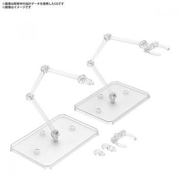 [해외] 반다이 스피리츠 액션 베이스 6 클리어 컬러 [2023/10 재제작 프라모델 부품]