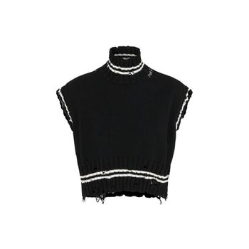 25 FW  여성 니트 슬리브리스 터틀넥 스웨터 82I 512005 TP720657421 141473753