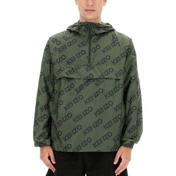 [해외배송] 겐조 후드 모노그램 아오락 재킷 FC65BL053 9L051