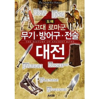 도해 고대 로마군 무기 방어구 전술 대전