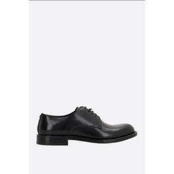 DOLCE & GABBANA DG Night derby shoes in brushed leather A10879A120380999 TP871217743