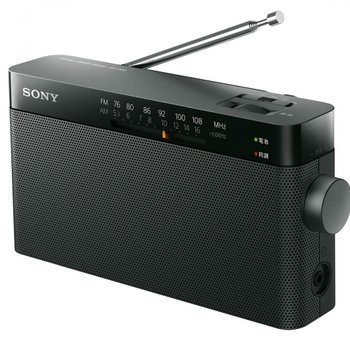 [해외] 소니 핸디 휴대용 라디오 ICF-306 : FMAM와이드 FM 대응 블랙 ICF-306 B