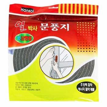 열박사 문풍지 5m 창문외풍차단테이프 출입문틈새바람 현관문바람