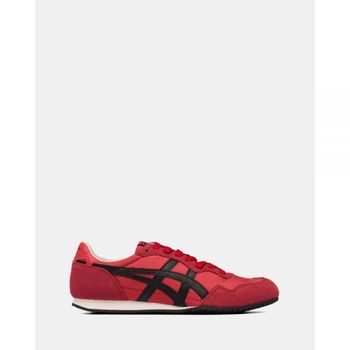 세라 Onitsuka Tiger 오니츠카 타이거 노 남녀공용 클래식 레드/블랙 7649656