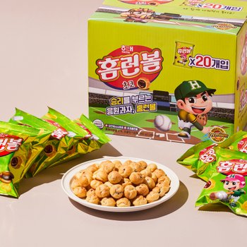 [NEO택배][SSG단독]해태 <b>홈런볼</b>초코29g*20입