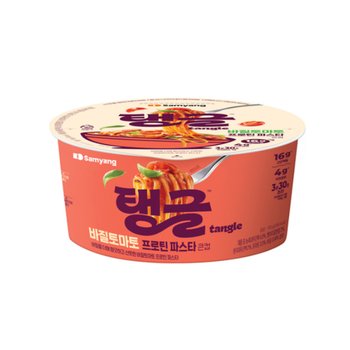 삼양 탱글 바질토마토 프로틴 파스타 100g 16입