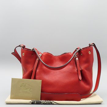 [중고] 고이비토 버버리 체크 배색 토트백 2-WAY 60310wp