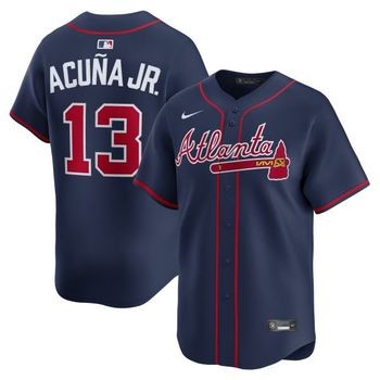[해외] 1246787 나이키 MLB Ronald Acuna Jr. 애틀랜타 브레이브스 얼터네이트 리미티드 저지 네