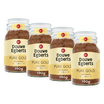 [해외] Douwe Egberts 도위에그버츠 퓨어 골드 인스턴트 커피 190g 4개
