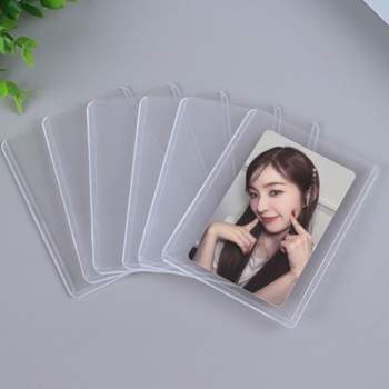 포토카드 HY74GI15 보관용 투명 PVC 하드 보호 케이스 25p