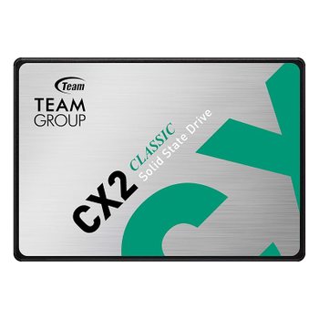 [해외] TEAMGROUP 내장 SSD 512GB SATA3 2.5인치 7mm 두께 CX2 시리즈 3년 보증 T253X6512G0C101