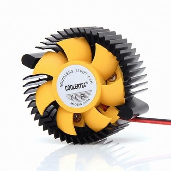 (COOLERTEC) CTV-DB1 Silent Yellow