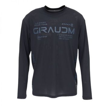 [해외] GIRAUDM 지롬 맨즈 드라이플러스 Coo. ル LTMS 어센틱 N 긴팔 티셔츠 CT6S0015-TR863-GRSD NVY -