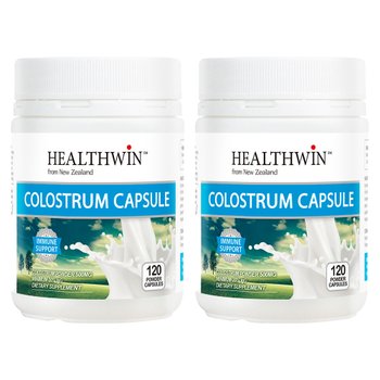 HealthWin [해외] 뉴질랜드 헬스윈 콜로스트롬 초유 500mg 120정 2팩