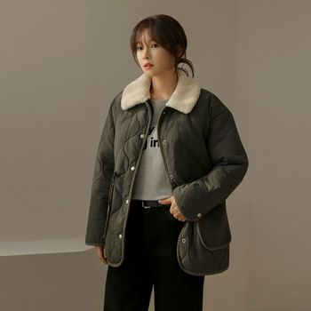 라즈 4온스 퀼팅 덤블 카라 점퍼_P412574217