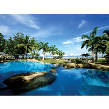 [올인클루시브] 코타키나발루 자유여행 5일 오전출발 샹그릴라 라사리아 가든윙가든뷰 16시 레이트체크아웃 공항픽업 T라운지