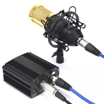 스마트 마이크 전원증폭 콘덴서 파워 증폭기 가성비좋은 음질좋은 녹음용 풍부한사운드 녹음