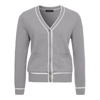 여성골프긴팔스웨터 H432 헨리 꽈배기조직 가디건SW 1HCSWF4559MG_SC