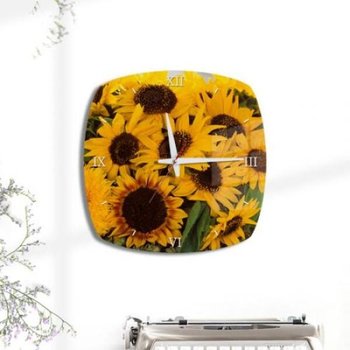 아트박스/꾸밈 bh577-아크릴시계_풍수여름해바라기