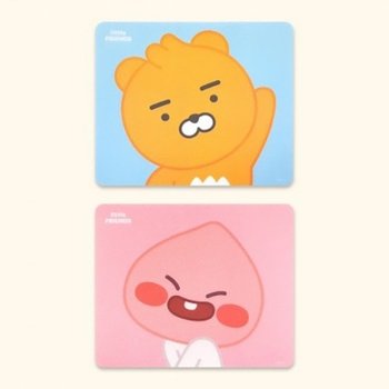 라이언 어피치 미니 마우스패드 정품2종 캐릭터 카카오프렌즈