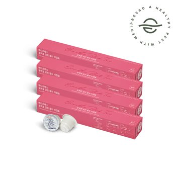 메디프레소 동백꽃 담은 홍차 네스프레소호환 티캡슐  10개입 X 4개