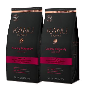 맥심 카누 원두 커피 크리미버건디 200g x 2개