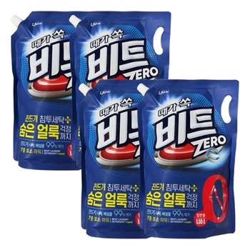 비트제로 액체세제 일반용 리필 1.55L 2입 x2