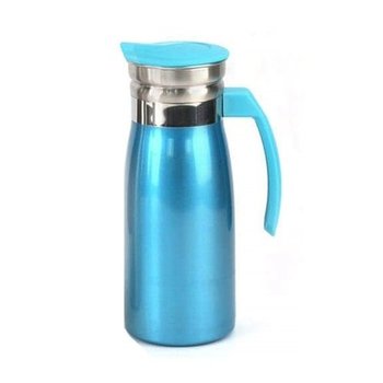 웰빙 물병 스텐 업소용 1000ml 손잡이 컬러 (WD75302)