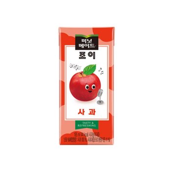 코카콜라 미닛메이드 조이 사과 195ml x 24개