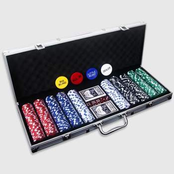 홀덤칩 카지노칩 500 포커칩 카드게임 세트 홀덤칩 홀덤매트