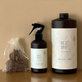 온다숲 계피 스프레이 250ml + 리필1L + 계피큐브200g